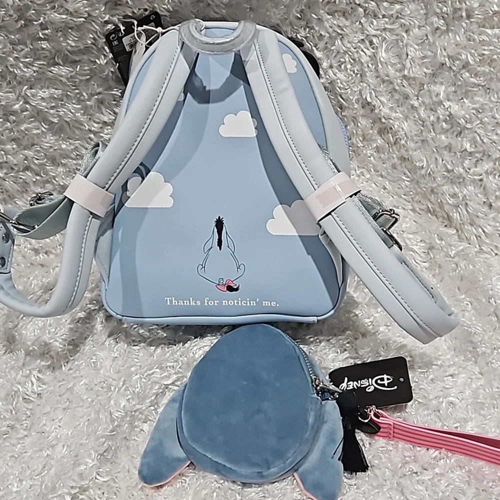 Loungefly Eeyore mini backpack and coin purse